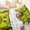 thumbnail image 5 of Erosebridal Pixelated Miners Gamer Kids 7-Piece Twin Bedding Sets,Cool Video Game Bedding Comforter Set For Console Gamer,Reversible, 5 of 7
