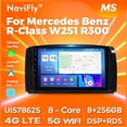 thumbnail image 2 of Radio de coche Android 2Din para Mercedes Benz Clase R R300 R350 R280 R320 R500 W251 2007-2011 Reproductor de vídeo multimedia IPS Carplay GPS, 2 of 5