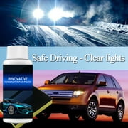 Guvpev Headlight Renewals Polish Car Repair Kit Headlight Repair Liquid Cleaning 50ml - Multi-color