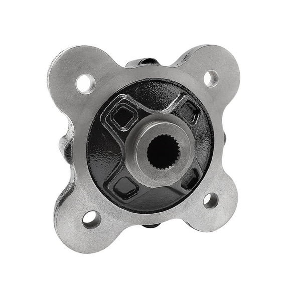 MATI Rear Wheel Hub Machined for Polaris Ranger 570 900 1000 Diesel,Black