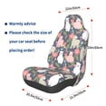 thumbnail image 2 of Lsque Llamas Pattern Car Seat Covers for Front Seats , Waterproof Seat Covers for Cars, Sporty Front Seat Covers,Car Seat Cover Protector Front Seats, 2 of 5