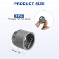 thumbnail image 2 of Uxcell 0.8 Inch (20mm) Fish Cover Permeable Cap, 8Pcs Aquarium Guard, Gray, 2 of 6