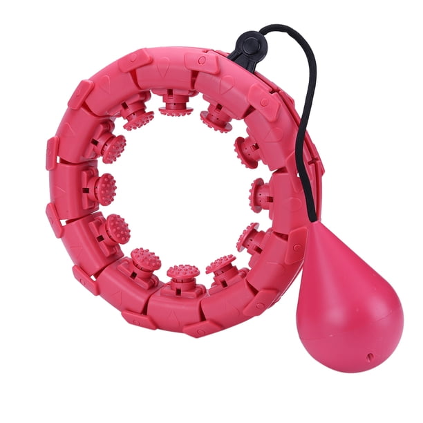 Aro Deportivo Aro Adelgazante Fitness Hoop Body Building Entertainment (Rosa 30 Nudos) Sywqhk Para Estrenar