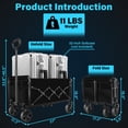 thumbnail image 2 of Carrito plegable Kovryx, 360 kg, plegable, utilitario, 360 L, 2 of 9