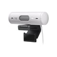thumbnail image 4 of Logitech BRIO 500 Wired HD Webcam, 60 fps/1080p, Live Streaming, Auto Light Correction, Auto Framing and Show Mode Support, 4MP, USB-C, for laptops, LCDs or monitors, Windows/macOS/ChromeOS,  white, 4 of 7