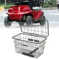 thumbnail image 1 of Scooter Rear Basket, Folding Storage Basket Bicycle Basket, Wear-Resistant Sturdy Exquisite Workmanship Office For Home, 1 of 8
