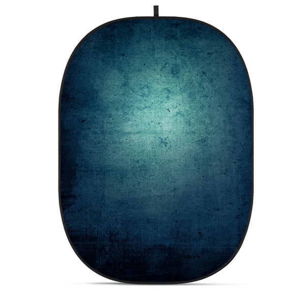 Glow CBA-TA0006 5x6.5' Fabric Collapsible Backdrop, Abstract Textured