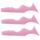 thumbnail image 5 of unbranded 3Ud Plantillas Para Delineador Y Sombras Con Silicona Rosa Para Aplicación Precisa, 5 of 8