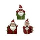 thumbnail image 3 of 3 Piezas Estatuas de Papá Noel de Navidad, Figuras de Papá Noel de Resina, Figuras en Miniatura para Regalos para el hogar de Dormitorio de Mesa, 3 of 8