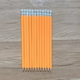 thumbnail image 2 of Lápiz de punta de cuero de color amarillo con forma hexagonal, material escolar para estudiantes de primaria, imprescindible para la escuela infantil, 2 of 4
