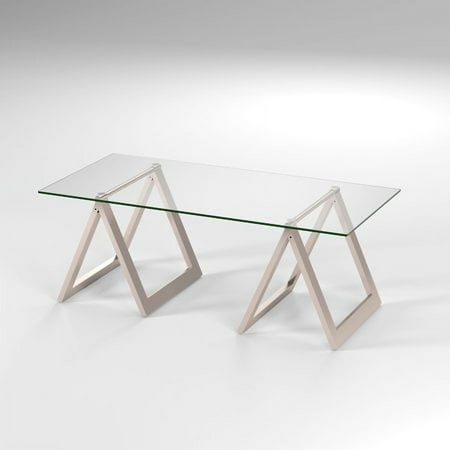 Camden&Wells - Modara Coffee Table - Satin Nickel