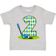 thumbnail image 3 of Inktastic Argyle Golf 2nd Birthday Boys Toddler T-Shirt, 3 of 5