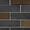 Dark Grey, variant on Lorca 11.18" x 9.84" Subway Lava Stone Mosaic Floor and Wall Tile in Dark Grey (Pack of 9)