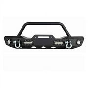 Paramount Automotive 51-0331 Off-Road Front Bumper Fits 07-16 Wrangler (JK) Fits select: 2015 JEEP WRANGLER UNLIMITED, 2012-2014 JEEP WRANGLER