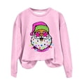 thumbnail image 2 of EGNMCR Chandail en Molleton de Noël Mode Décontractée pour Femmes Manches Longues Col Rond Imprimé Chandail en Molleton Blouse, 2 of 3