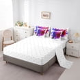 thumbnail image 5 of Castle Fairy Rustic Wood Camping Quote Bedding Comforter Set 7-Piece for Women, Camper Pine Tree King Bedding Sets for Bedroom, Soft Pink, 5 of 7
