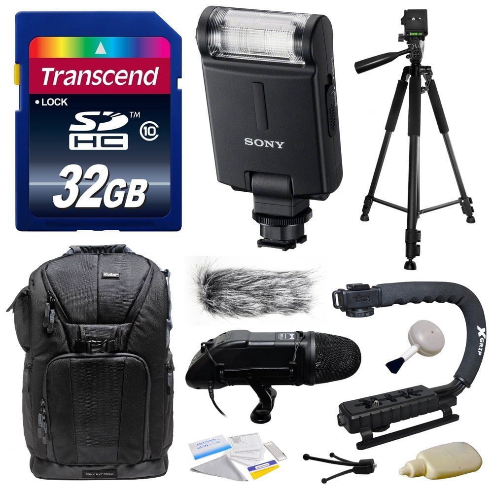 Professional Accessories Bundle Kit for for Sony NEX, Alpha, Cybershot ...
