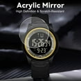 thumbnail image 5 of Watches for man Digital Watch, Ultra-Thin Sport Man Watch with Stopwatch/Alarm/Calender/Backlight/12/24 hours,Waterproof Wristwatch Gift for Man, 5 of 10