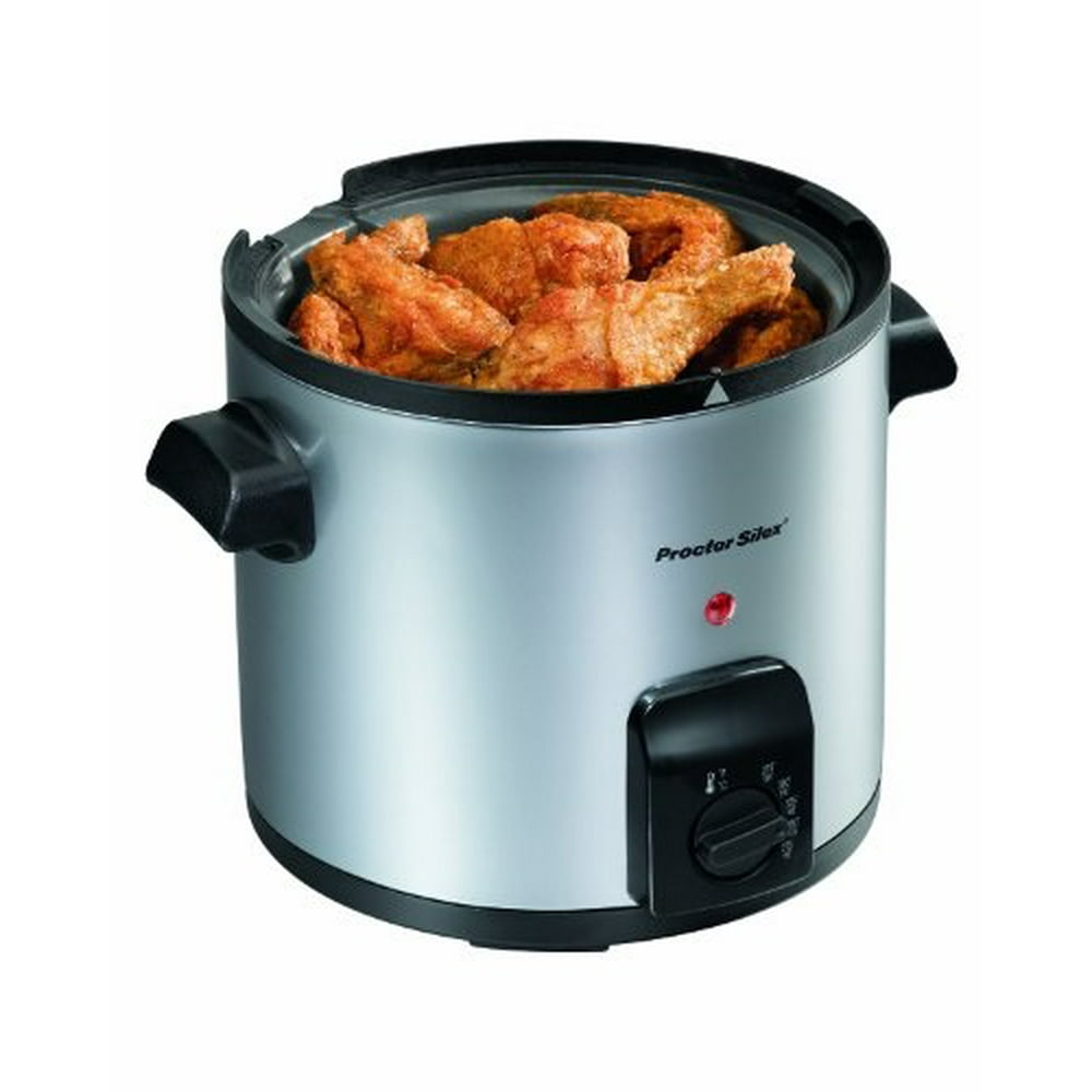 proctor silex electric deep fryer, 1-liter oil capacity (35017y