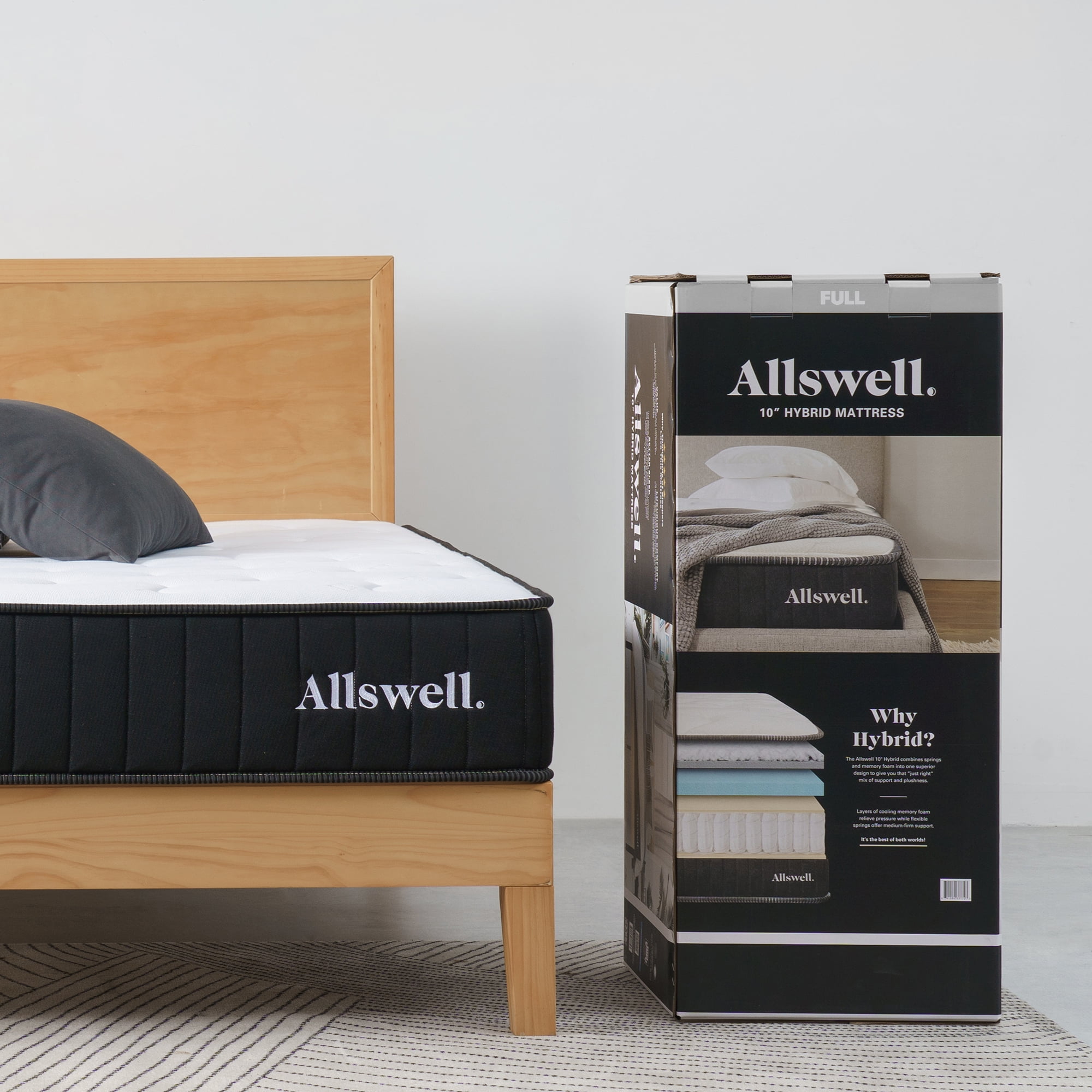 Allswell full deals size mattress