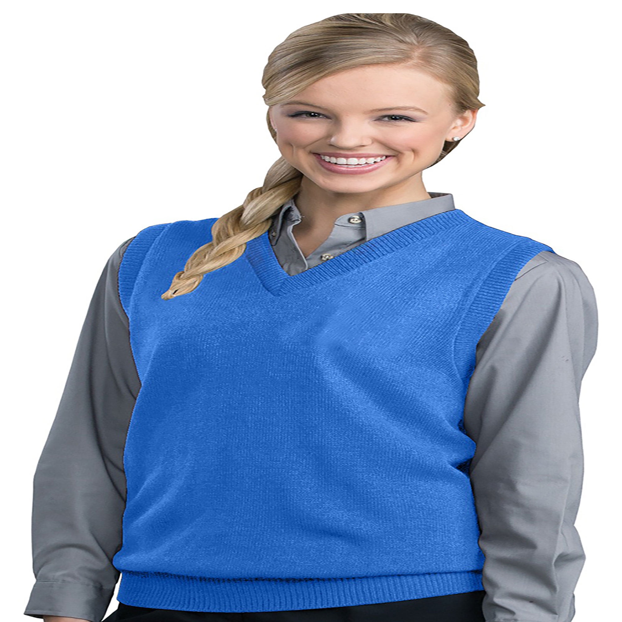 Edwards - Edwards Garment Sleeveless V-Neck Durable Sweater Vest, Style ...
