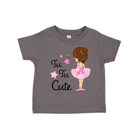 

Inktastic Tu Tu Cute- Ballerina Gift Toddler Boy or Toddler Girl T-Shirt