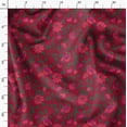 thumbnail image 3 of Soimoi Poly Taffeta Red Fabric By the Yard - 56 Inch Wide -Florals Print Fabric - Elegant and Timeless Patterns for Fashion and Home Decor Printed Fabric, 3 of 6