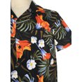 thumbnail image 3 of Vintage Style Printed Aloha Cuban Collar Hawaii Shirts, 3 of 5