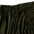 thumbnail image 5 of Gibobby Pantalones de yoga Mujeres Harem Tamaño Pantalones Pantalones Casual Yoga Plus Color Pantalones Sueltos Sólido Mujeres Yoga Pantalones(Verdinegro， XXL), 5 of 5