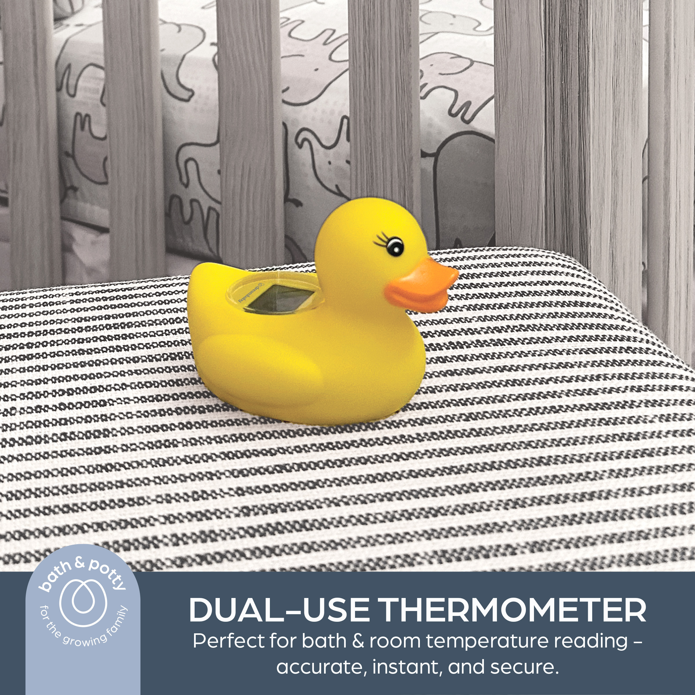 Dreambaby® Room & Bath Thermometer, Duck - image 5 of 8