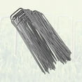 thumbnail image 5 of 50pcs Steel Garden Pile U-Shaped Nails Fixing Turf Tool for Fixing Weed Fabric, 5 of 8