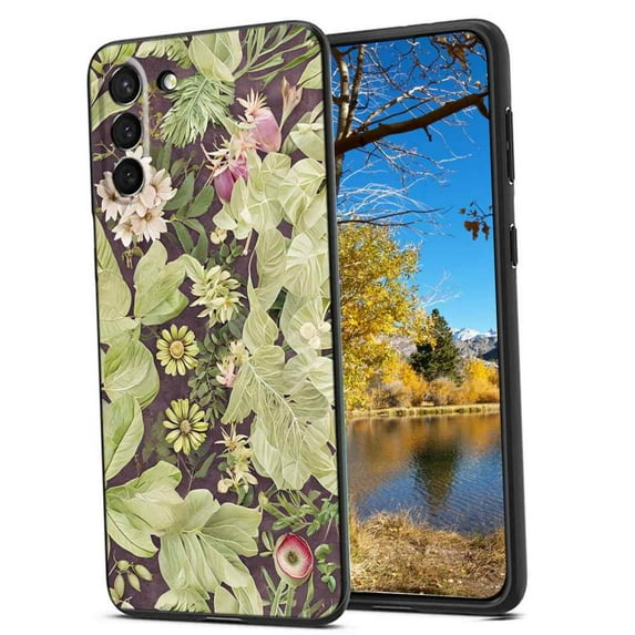 Botanical-13 Phone Case, Degined for Samsung Galaxy S22 Case Men Women, Flexible Silicone Shockproof Case for Samsung Galaxy S22