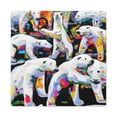 thumbnail image 1 of Polar Bears Snowdrifts - Canvas, 1 of 10