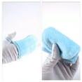 thumbnail image 4 of Unique Bargains 1 Pc Rectangular Glove Type Facial Sponges 3.94"x5.12" Light Blue, 4 of 6