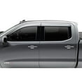 thumbnail image 2 of Auto VentShade (AVS) by RealTruck Vent Visors Silver Ice Metallic | GAN Fits 20-21 Chevy Silverado 1500, 2022 Silverado 1500 LTD (21 Body), 22-24 Silverado 1500 (NB), 20-22 GMC Sierra 1500 Crew Cab, 2 of 4