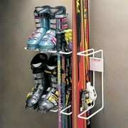 Racor Wall Mount Double Ski Rack
