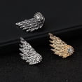 thumbnail image 2 of UDIYO Women Vintage Angel Wings Rhinestone Ear Jacket Earrings Piercing Jewelry Gift, 2 of 7