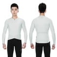 thumbnail image 3 of INBIKE - Maillot de ciclismo para hombre, manga larga, secado rápido, cremallera completa, para ciclismo de montaña y carretera, ropa de ciclismo, 3 of 5