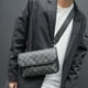 thumbnail image 2 of Bolso de hombro a cuadros para hombre, bolso de mensajero de moda, bolso de hombro de moda urbana para niños, bolso pequeño para estudiantes, bolso de mensajero personalizado, 2 of 5