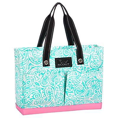 Scout - scout uptown girl tote bag, seaglass - 0