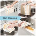 thumbnail image 2 of Yayeee 6 Pack Kitchen Dish Cloths Set for Washing Soft Drying Absorbent Microfiber Towels, Beige Nautical Pattern, 2 of 9