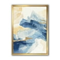 thumbnail image 1 of Designart Metallic Gold Indigo II Framed Wall Art, 1 of 3
