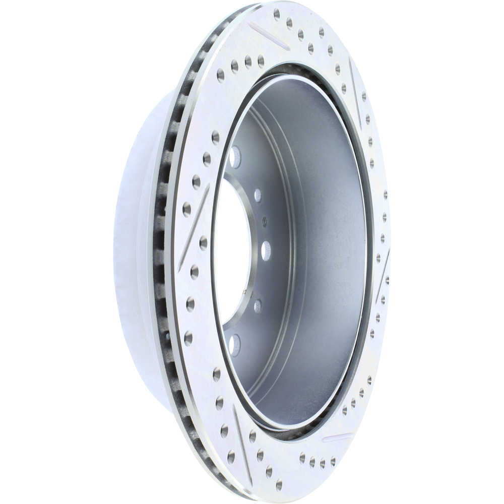 StopTech 227.44157R Select Sport Drilled and Slotted Brake Rotor; Rear Right, improved looks and
