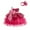 Red, variant on MKOSPLRT Toddler Baby Girls Sequined Tutu Dress Color Block Tiered Tulle Princess Christmas Birthday Party Dress Fall Winter Clothes 4-9Y