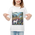 thumbnail image 2 of HANMUN Boys and Girls Tough Fashionable One Side Hot T-Shirts and Short Sleeves, Size XS-XL Made in USA, 2 of 4