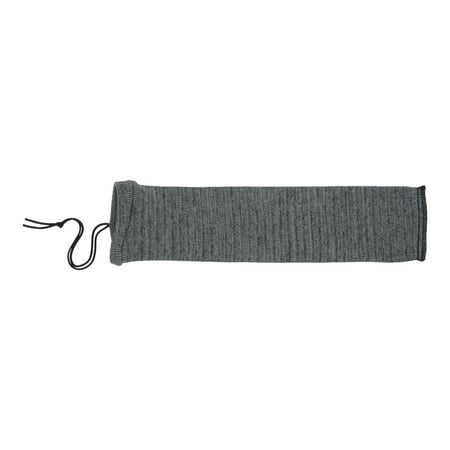 Allen Company 14 Knit Pistol Gun Holder Sock with Draw String Heather Gray 1314