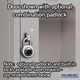 thumbnail image 3 of 12" Wide Four Tier See-Through Metal Locker - 1 Wide - 5 Feet High - 12 Inches Deep - Gray - Assembled, 3 of 3