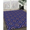 thumbnail image 2 of Ahgly Company Indoor Square Patterned Night Blue Area Rugs, 5' Square, 2 of 6