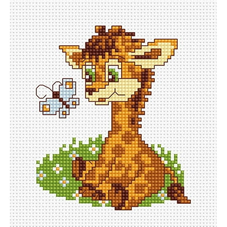 UPC: 4840746011788 | Giraffe B044L Counted Cross-Stitch Kit