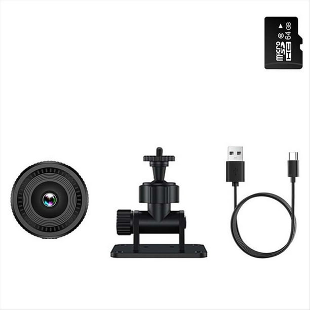 Mini Cámara Digital Inalámbrica C8 con Visión HD de 1920 X 1080 y Control Remoto por Aplicación, con Grabación en Casa, 64 GB de Almacenamiento.